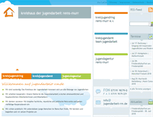Tablet Screenshot of jugendarbeit-rm.de